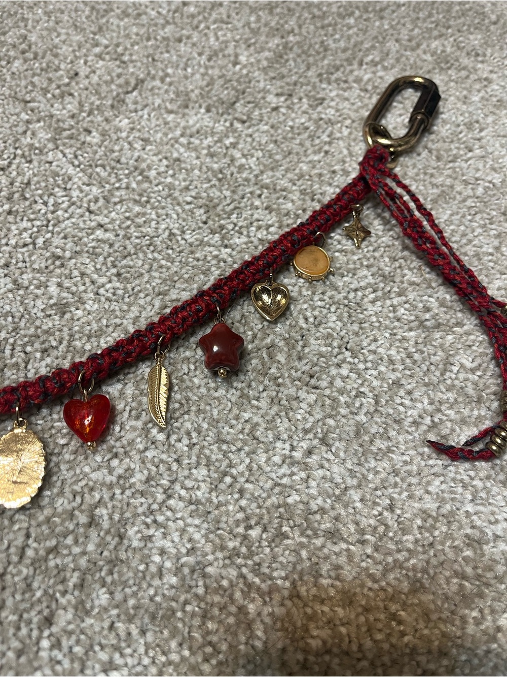 NWOT Free People Friendship Swag
Charm-Red - Picture 5 of 5